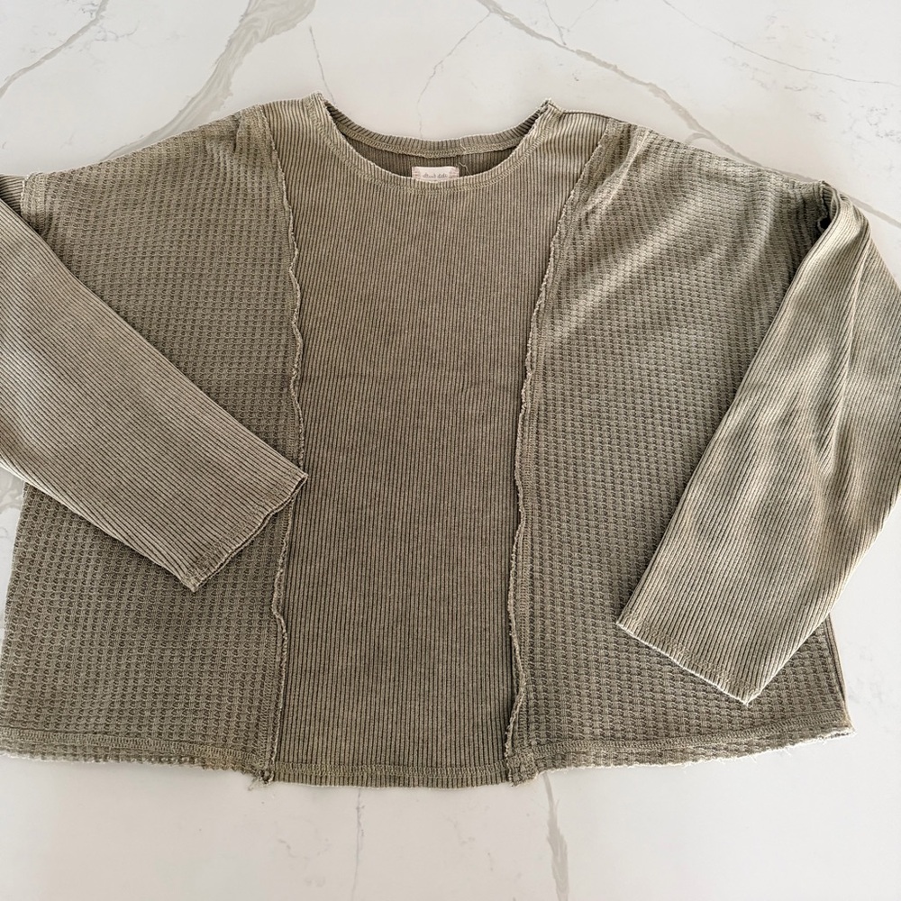 Altar'd State Ribbed Knit Top - Picture 12 of 12